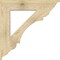 Ekena Millwork Olympic Traditional Rough Sawn Bracket, Douglas Fir, 6"W x 36"D x 36"H BKT06X36X36OLY01RDF - alternate 2